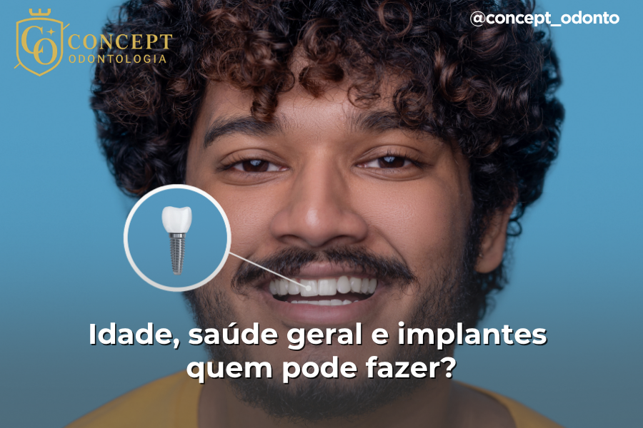 Idade saúde geral e implantes